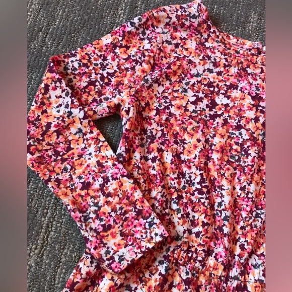 EUC, Old Navy Toddler Girl Floral cotton jumpsuit size 4T - Picture 3 of 13